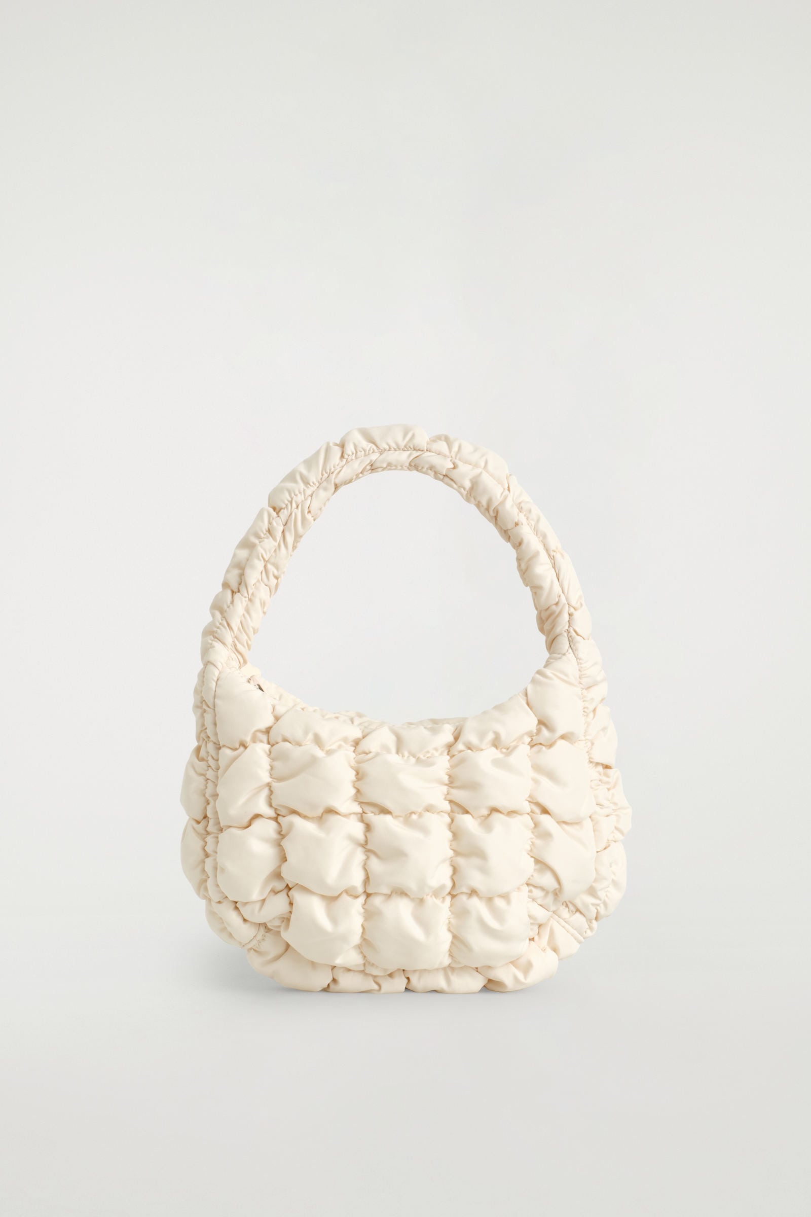 QUILTED MICRO MINI BAG キルトマイクロミニバッグ ベージュ｜COS コス 