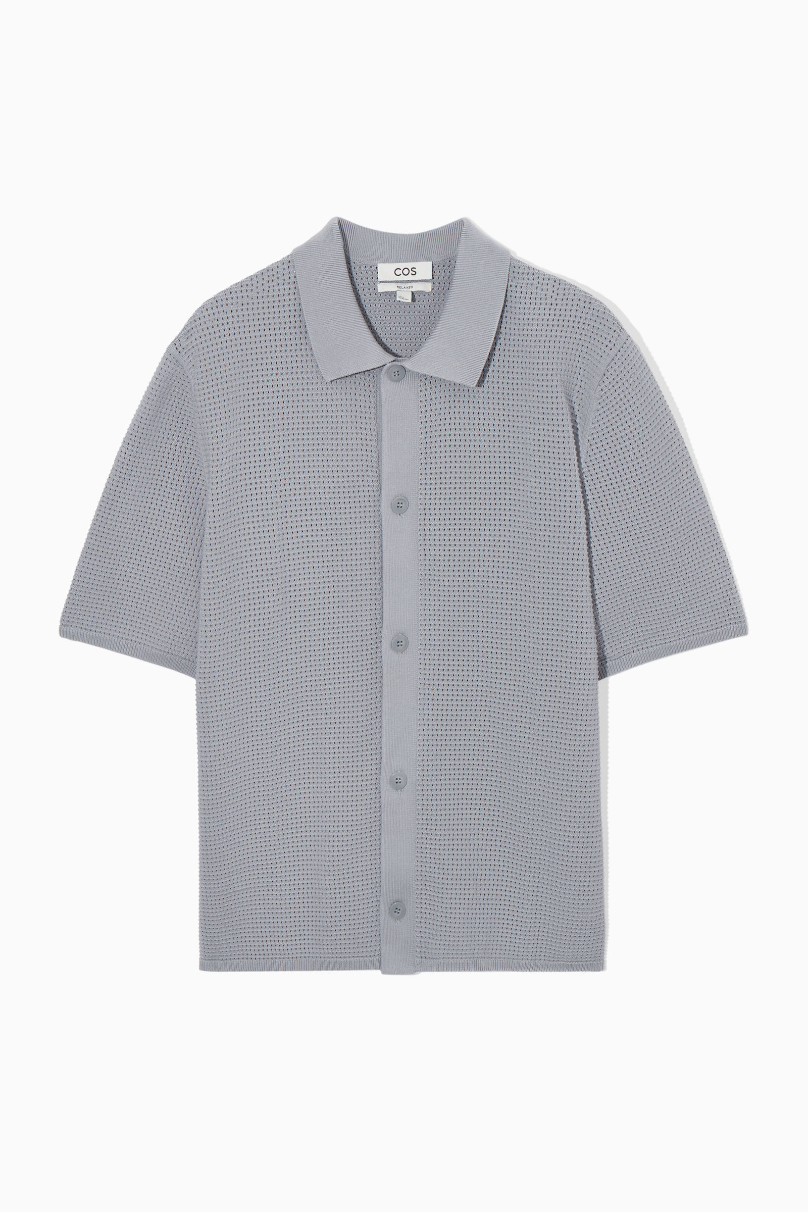 OPEN-KNIT SHORT-SLEEVE SHIRT オープンニット ショートスリーブシャツ