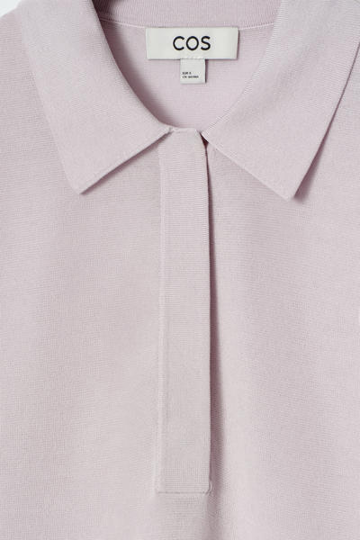 COS ニットポロシャツ