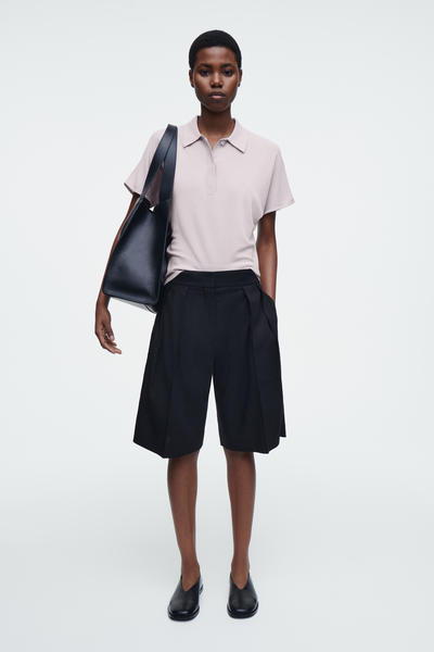 COS ニットポロシャツ