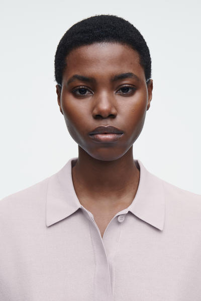 COS ニットポロシャツ