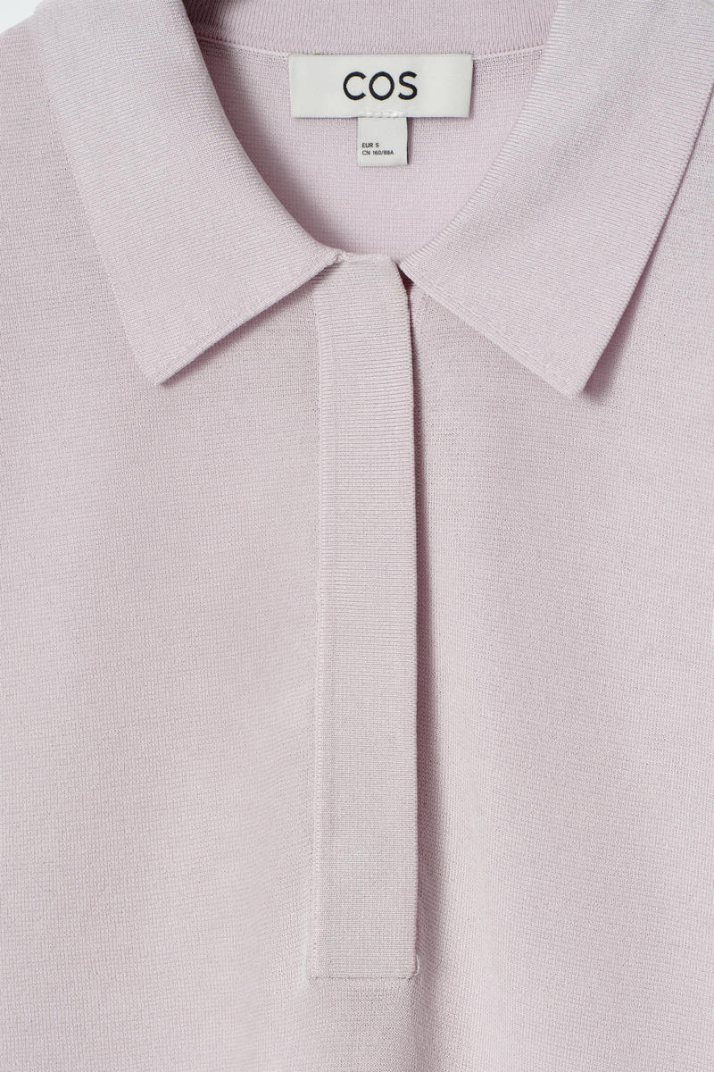 COS ニットポロシャツ