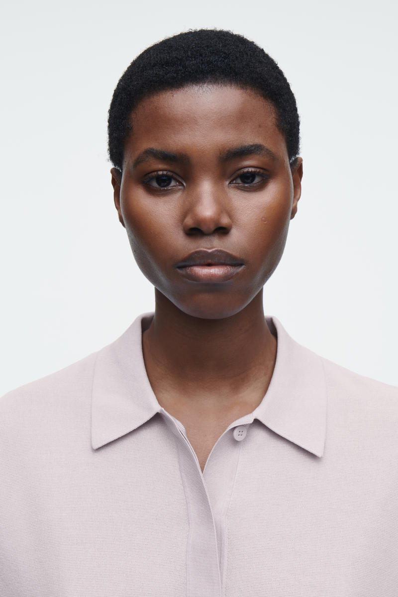 COS ニットポロシャツ