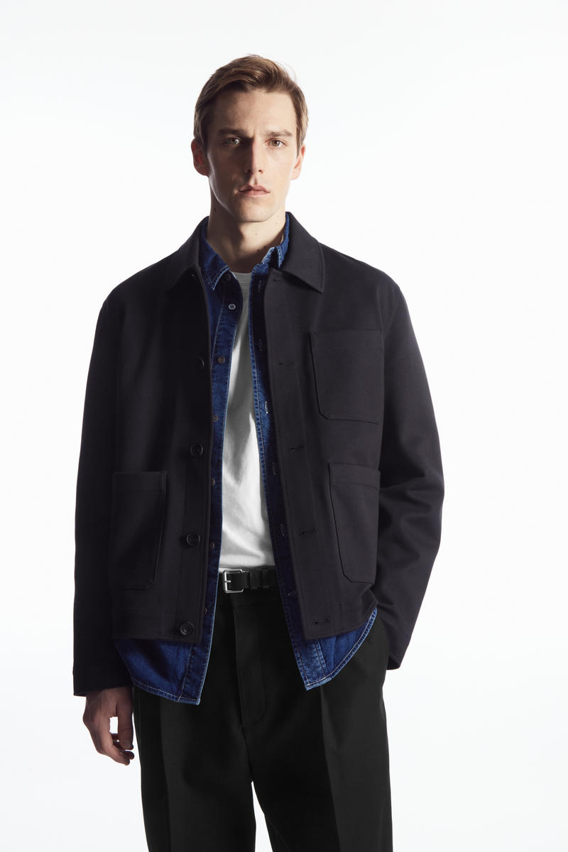 COTTON-TWILL UTILITY JACKET