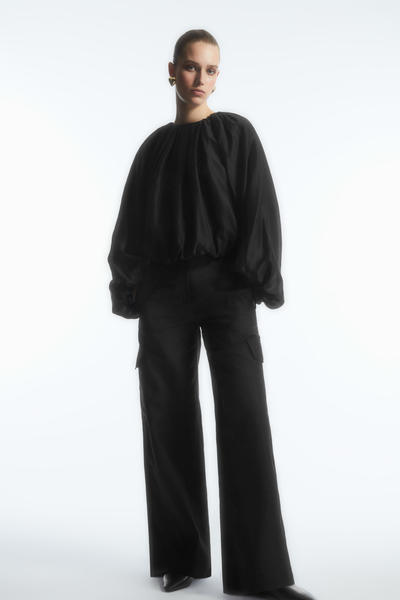 COS パラシュートブラウス