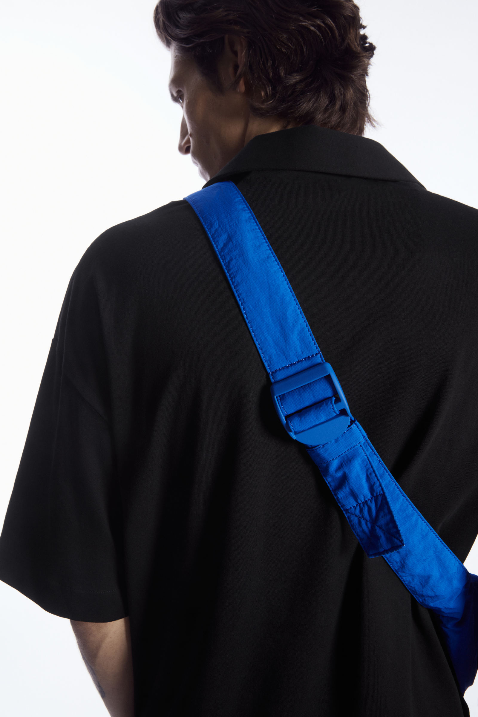CROSSBODY SADDLE BAG - NYLON クロスボディーサドルバッグ - ナイロン 