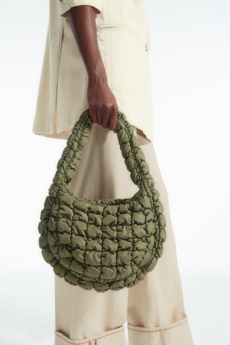 QUILTED MINI BAG キルトミニバッグ カーキグリーン｜COS コス 公式