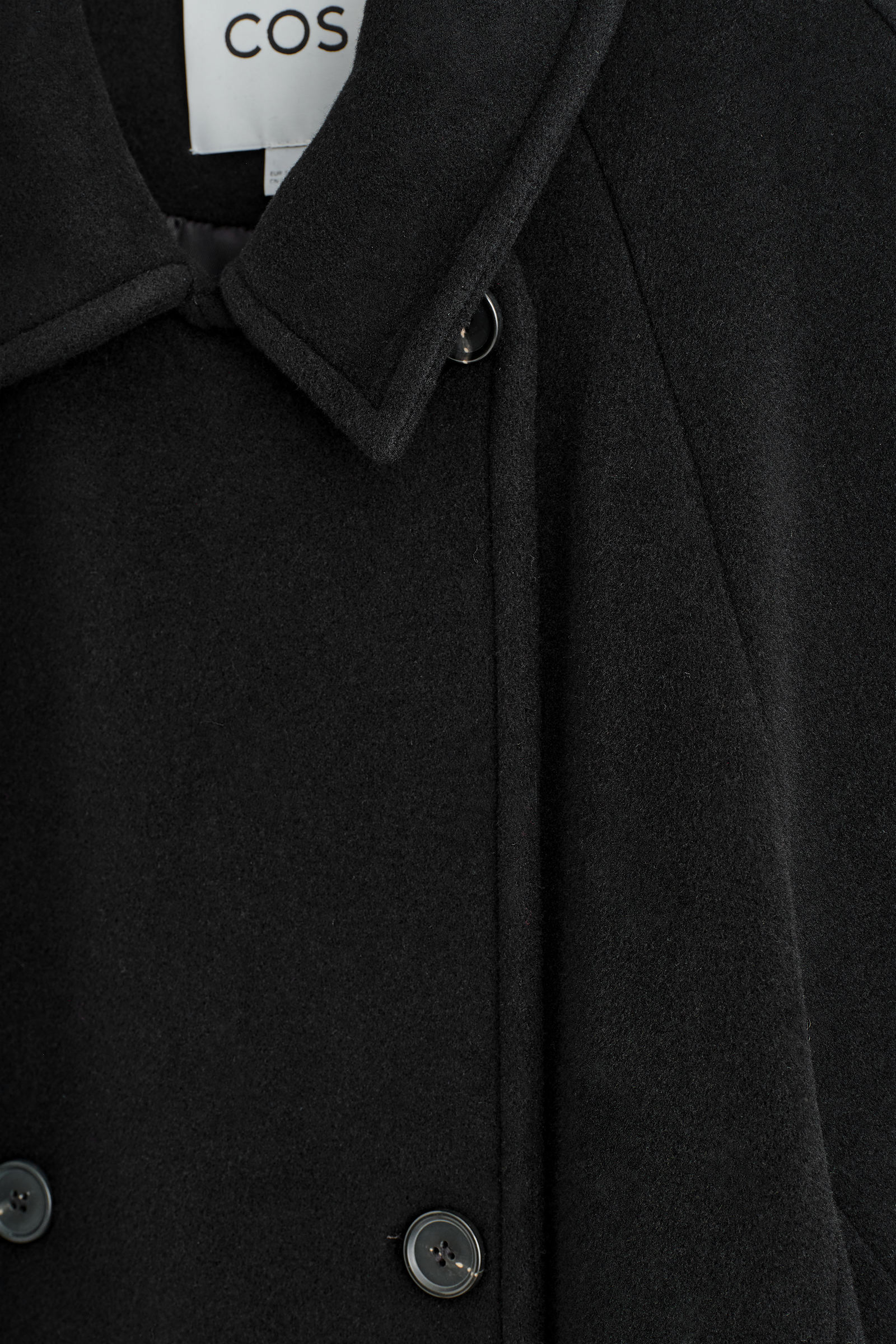 OVERSIZED DOUBLE-BREASTED WOOL COAT オーバーサイズ ダブルブレスト