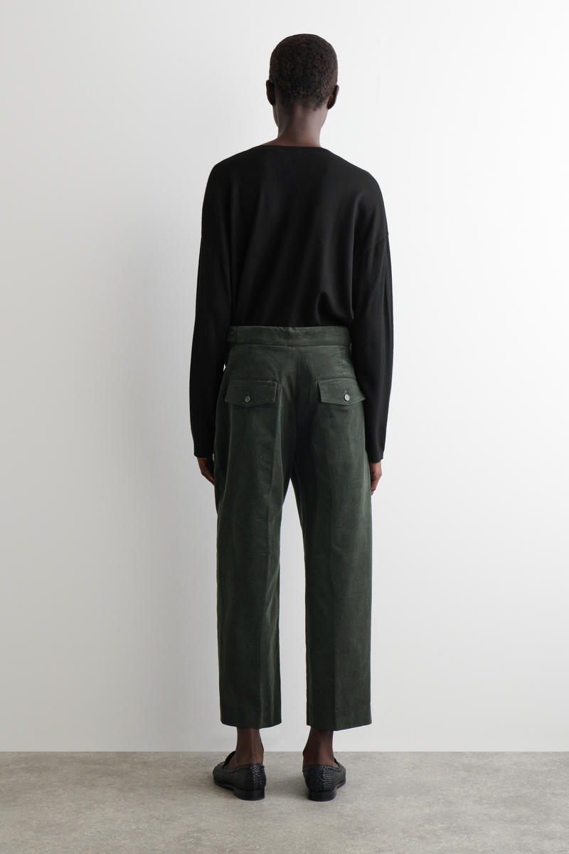 パンツ everyone wide straight corduroy trousers f5d0c1a1b4f79e12a0f68debe2fa24