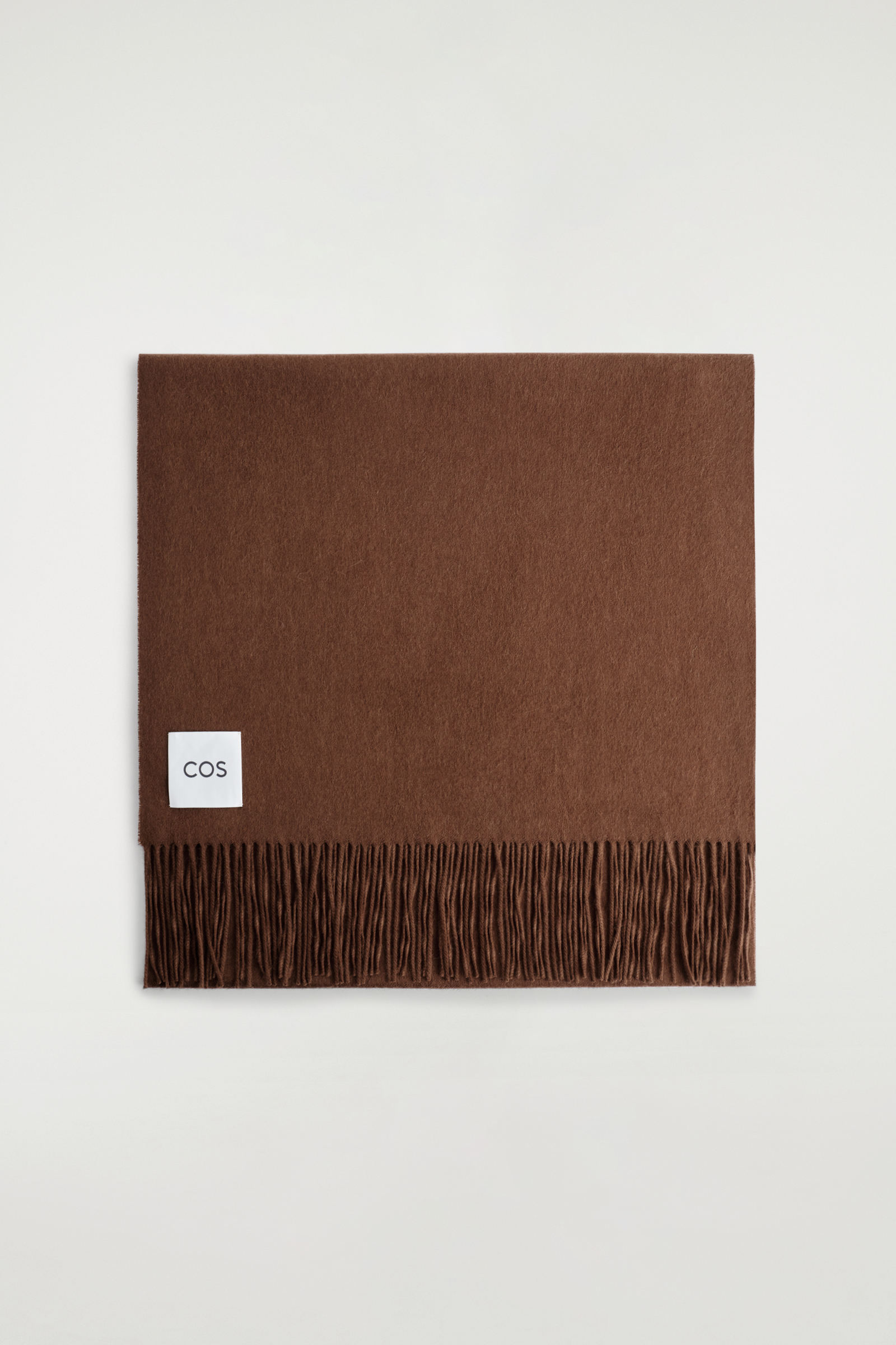 FRINGED WOOL SCARF フリンジウールマフラー｜COS コス 公式