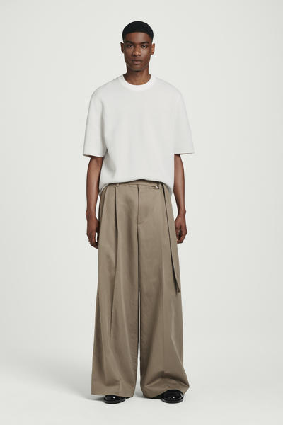 COS オーバーサイズダブルフェイスニットTシャツ