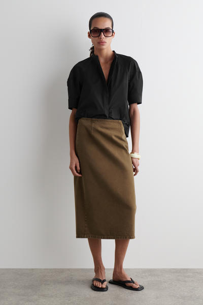 COS パフスリーブブラウス