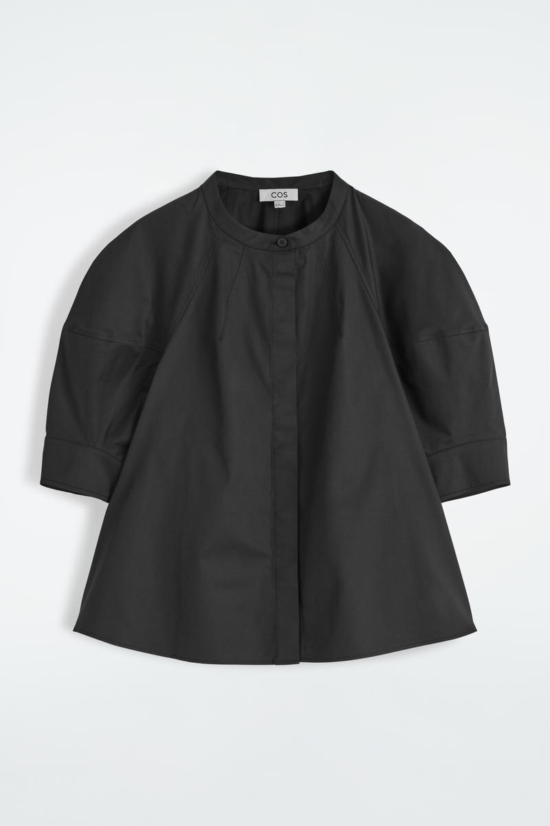 COS パフスリーブブラウス