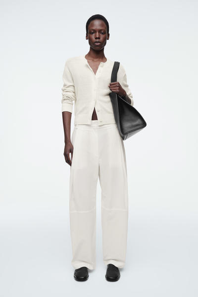 COS ニットリネンカーディガン