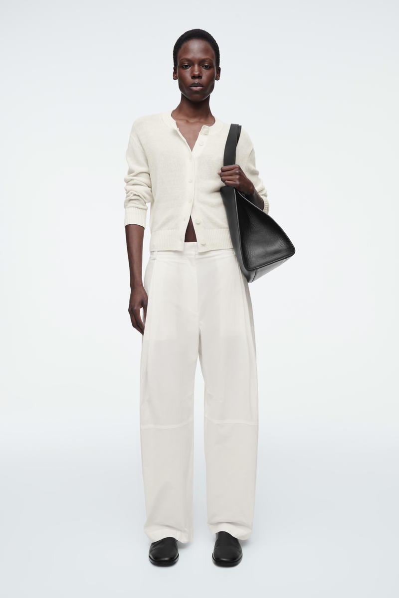 COS ニットリネンカーディガン