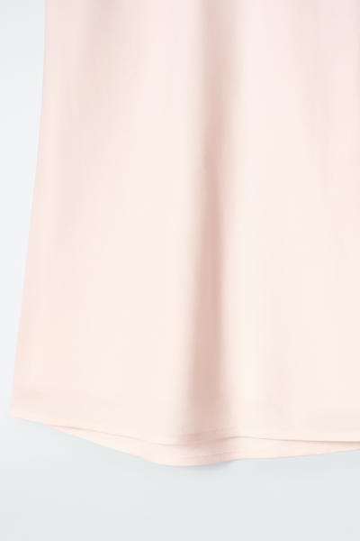 COS リネンブレンドミディコラムスカート