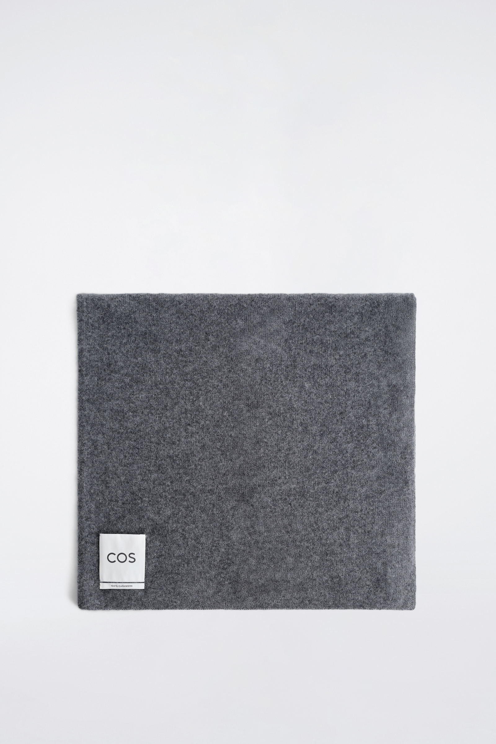 UNISEX CASHMERE SCARF ユニセックスカシミヤマフラー ダークグレー