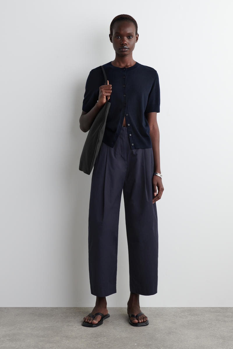 パンツ 90s Closed MFG. Pleated Trousers PLEATED WIDE-LEG TROUSERS プリーツワイドレッグパンツ｜COS