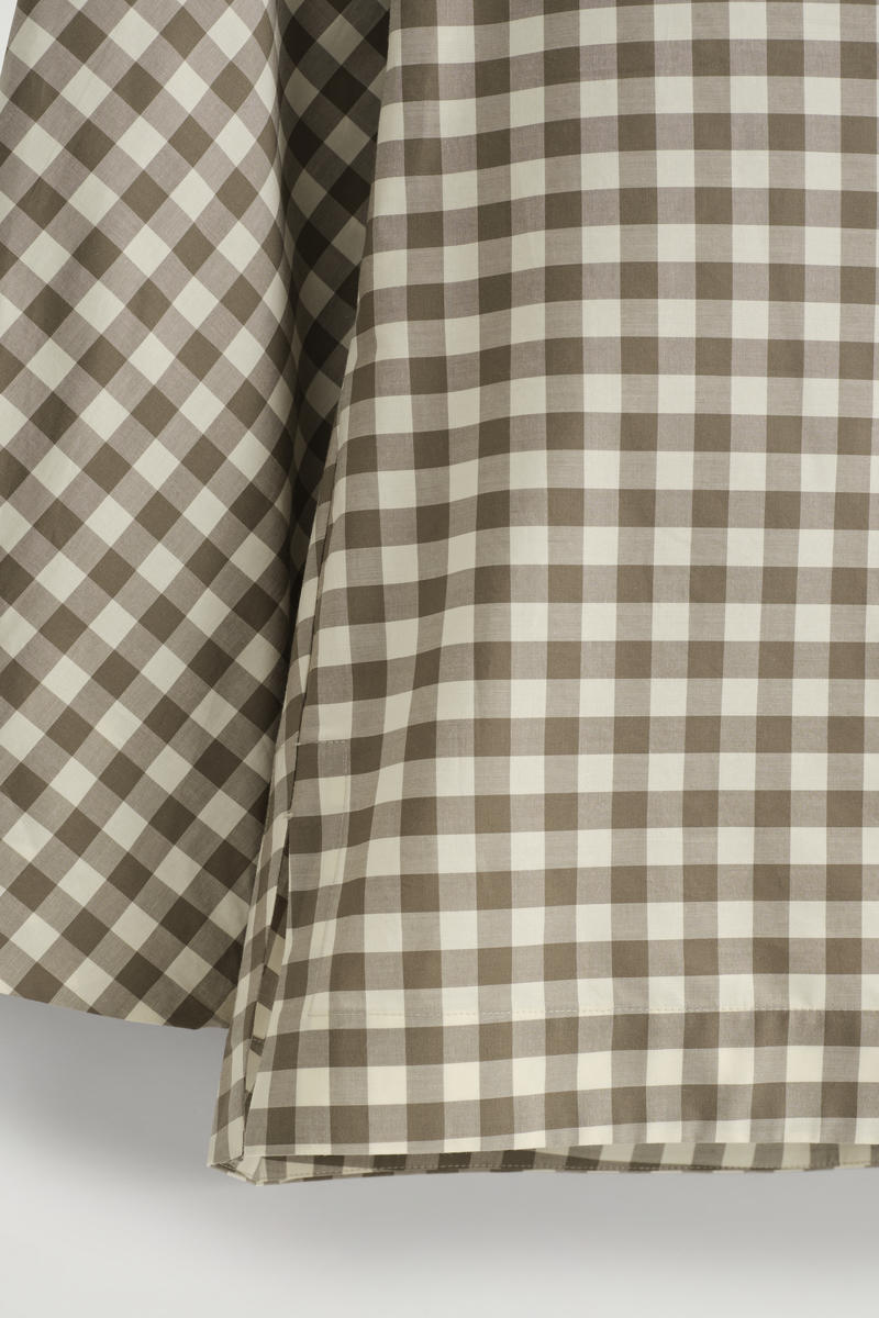 COS ボートネックコットンブラウス