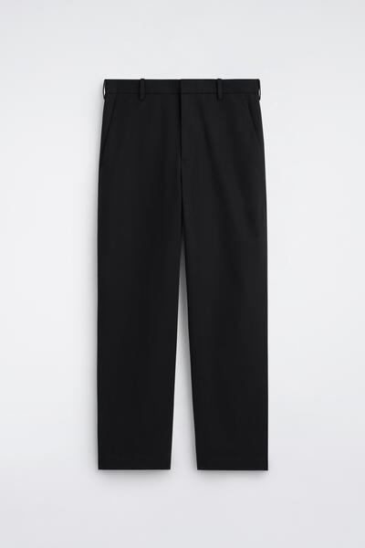 COS コットンワイドレッグチノ