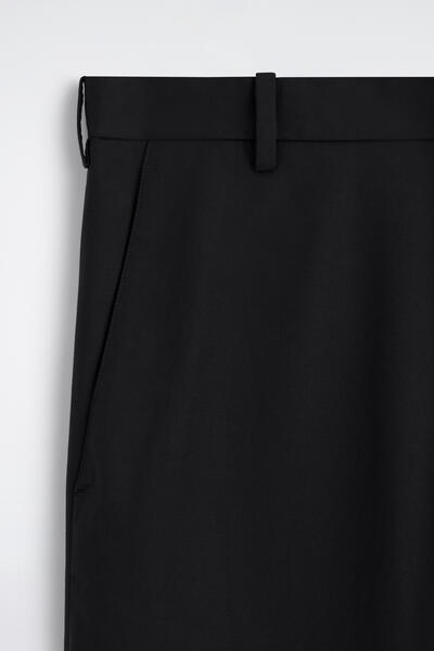 COS コットンワイドレッグチノ