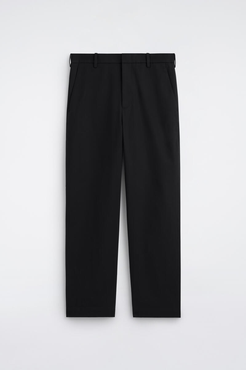 COS コットンワイドレッグチノ