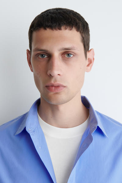 COS リラックス ピマコットン ポプリンシャツ