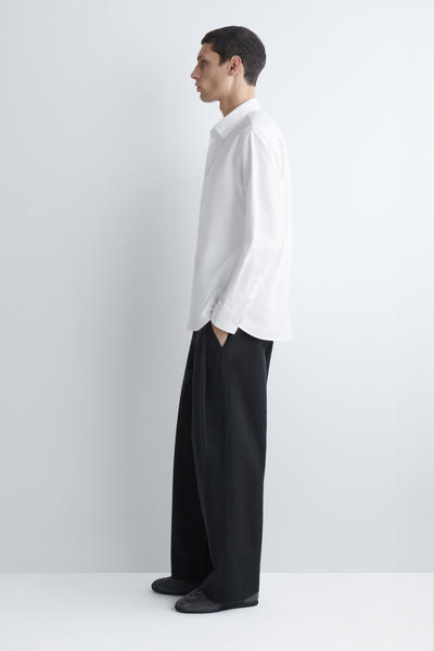 COS コットンオックスフォードシャツ