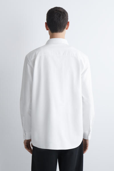 COS コットンオックスフォードシャツ