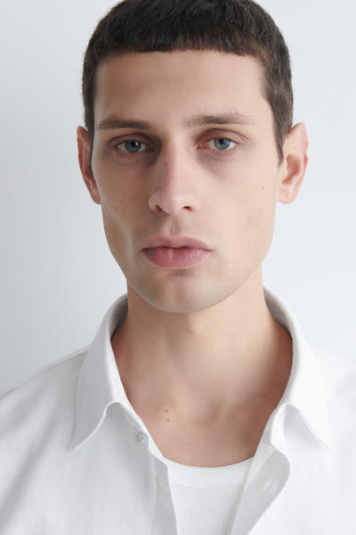 COS コットンオックスフォードシャツ