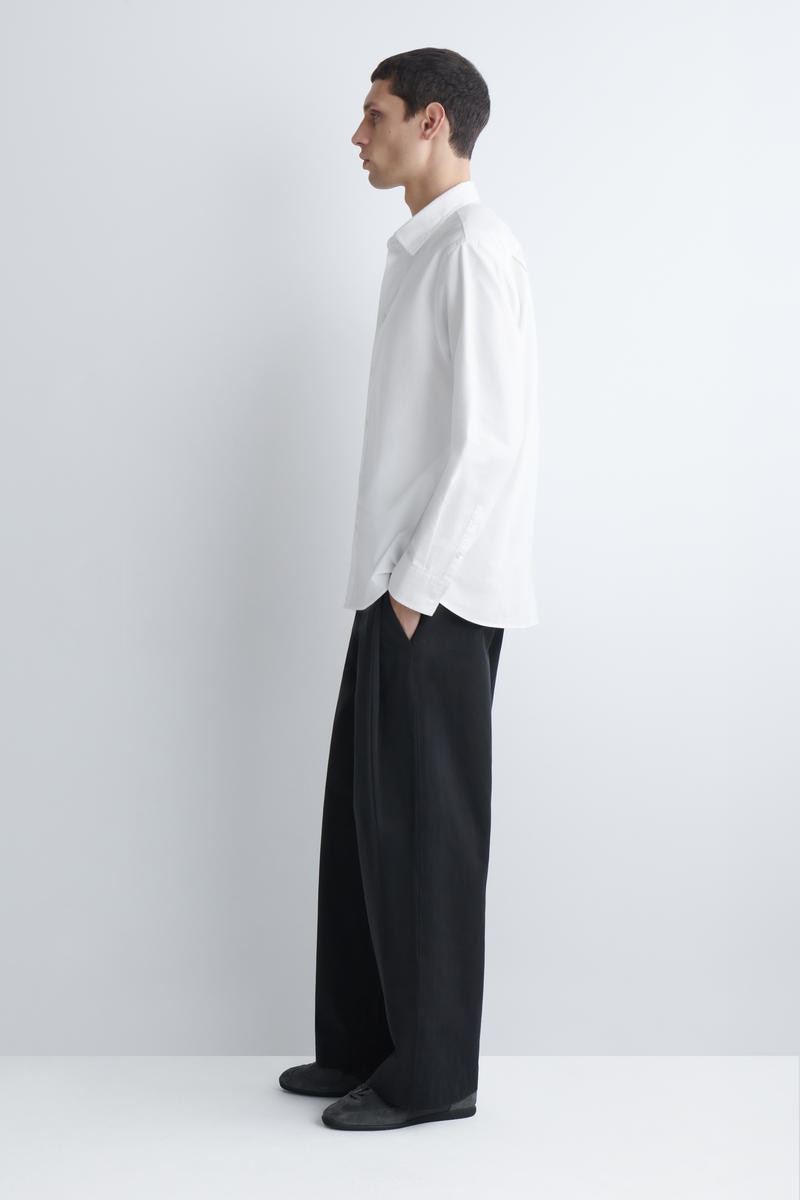 COS コットンオックスフォードシャツ