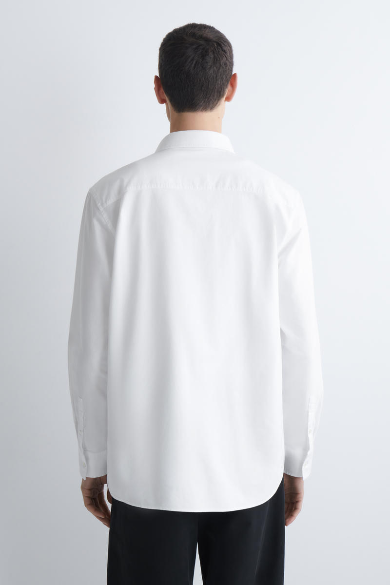 COS コットンオックスフォードシャツ