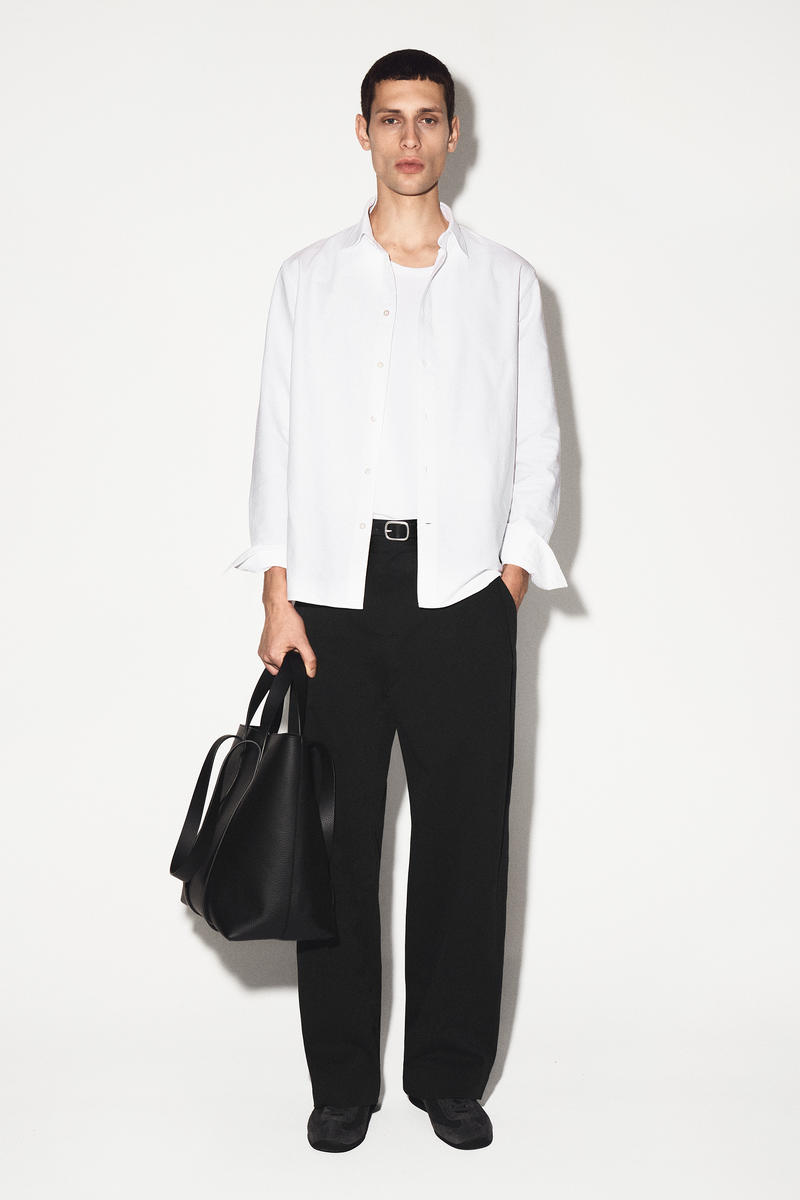 COS コットンオックスフォードシャツ