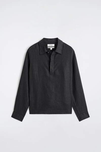 COS KIRK 長袖リネンプルオーバー