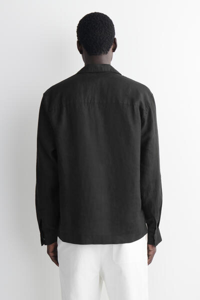 COS KIRK 長袖リネンプルオーバー