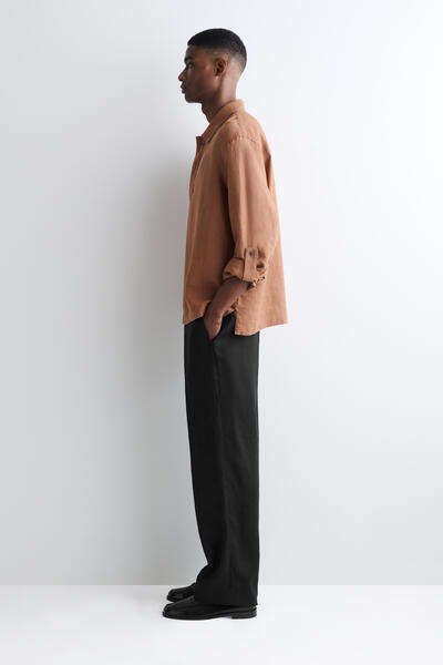 COS KIRK 長袖リネンプルオーバー