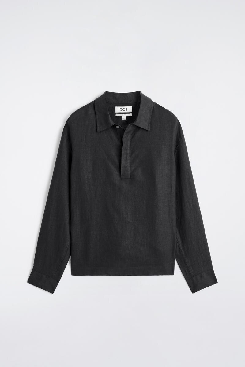 COS KIRK 長袖リネンプルオーバー