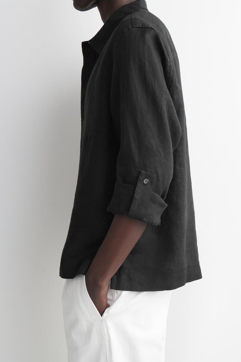 COS KIRK 長袖リネンプルオーバー