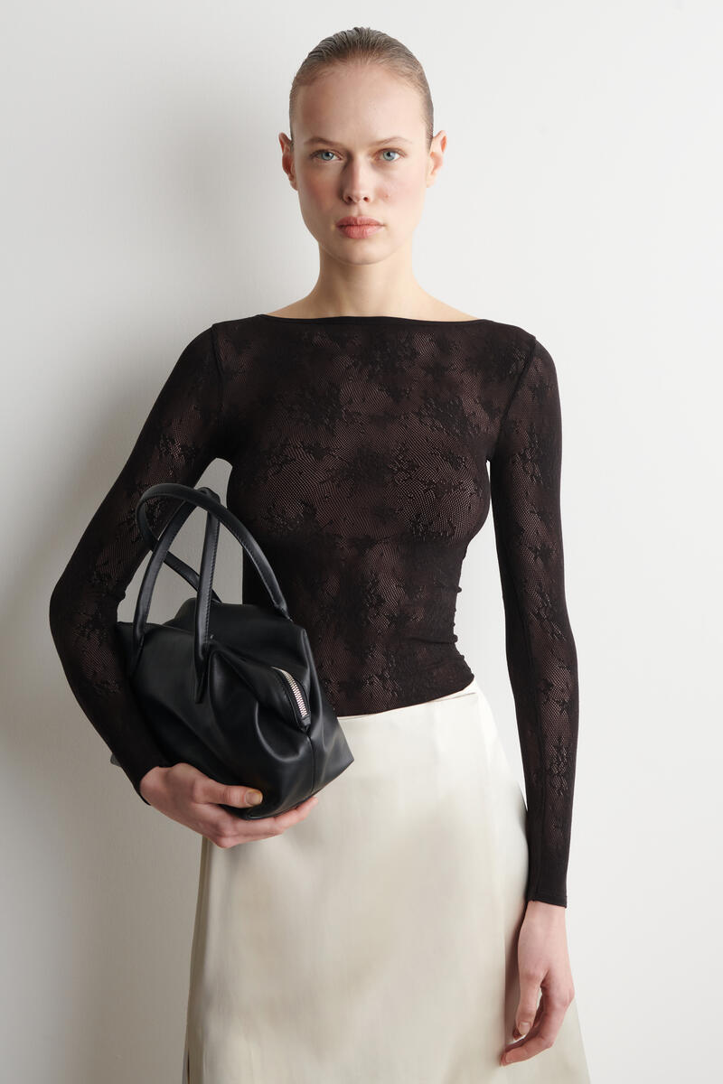 COS Brace レース長袖トップス