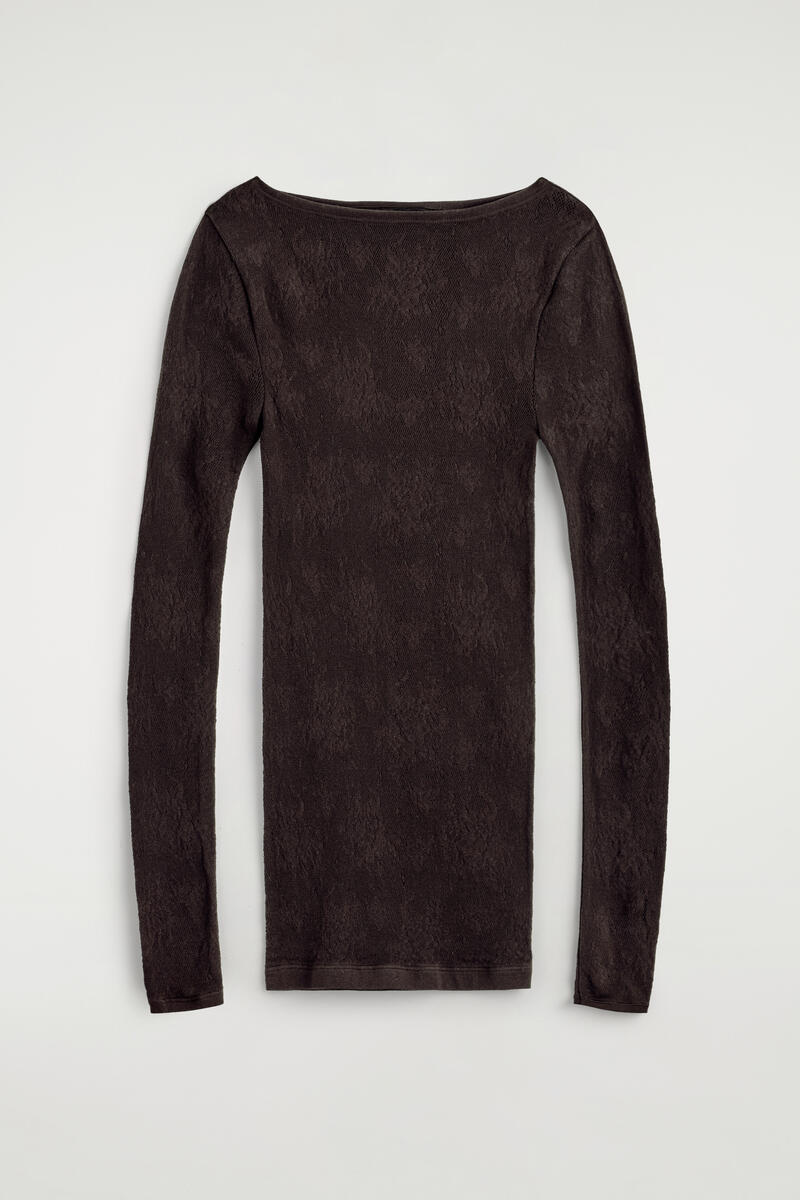 COS Brace レース長袖トップス