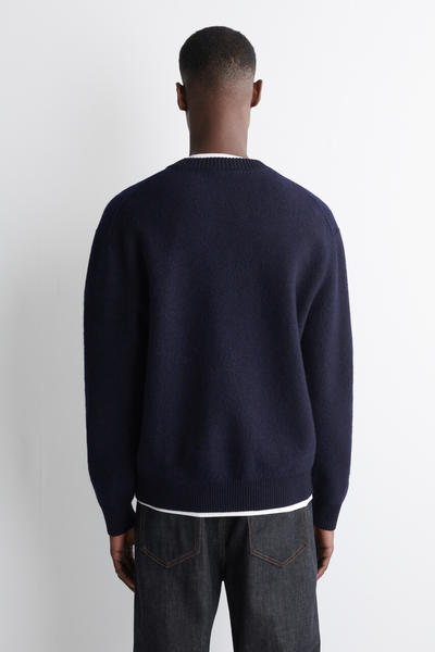 COS ボイルドウールクルーネックセーター