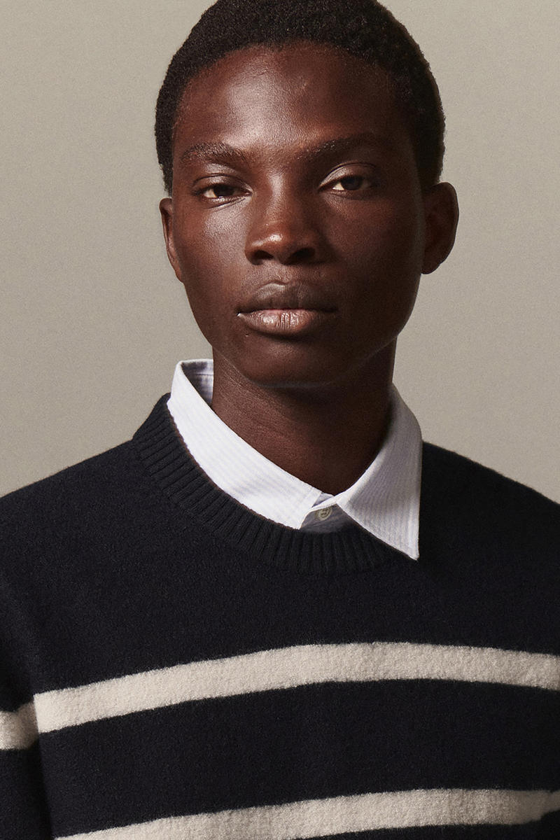 BOILED-WOOL CREW-NECK JUMPER ボイルドウールクルーネックセーター