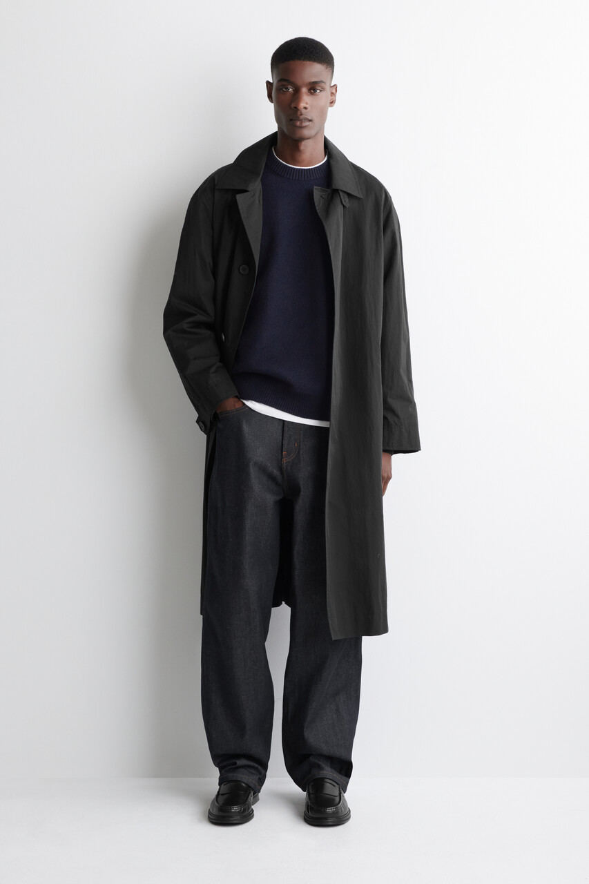 BOILED-WOOL CREW-NECK JUMPER ボイルドウールクルーネックセーター