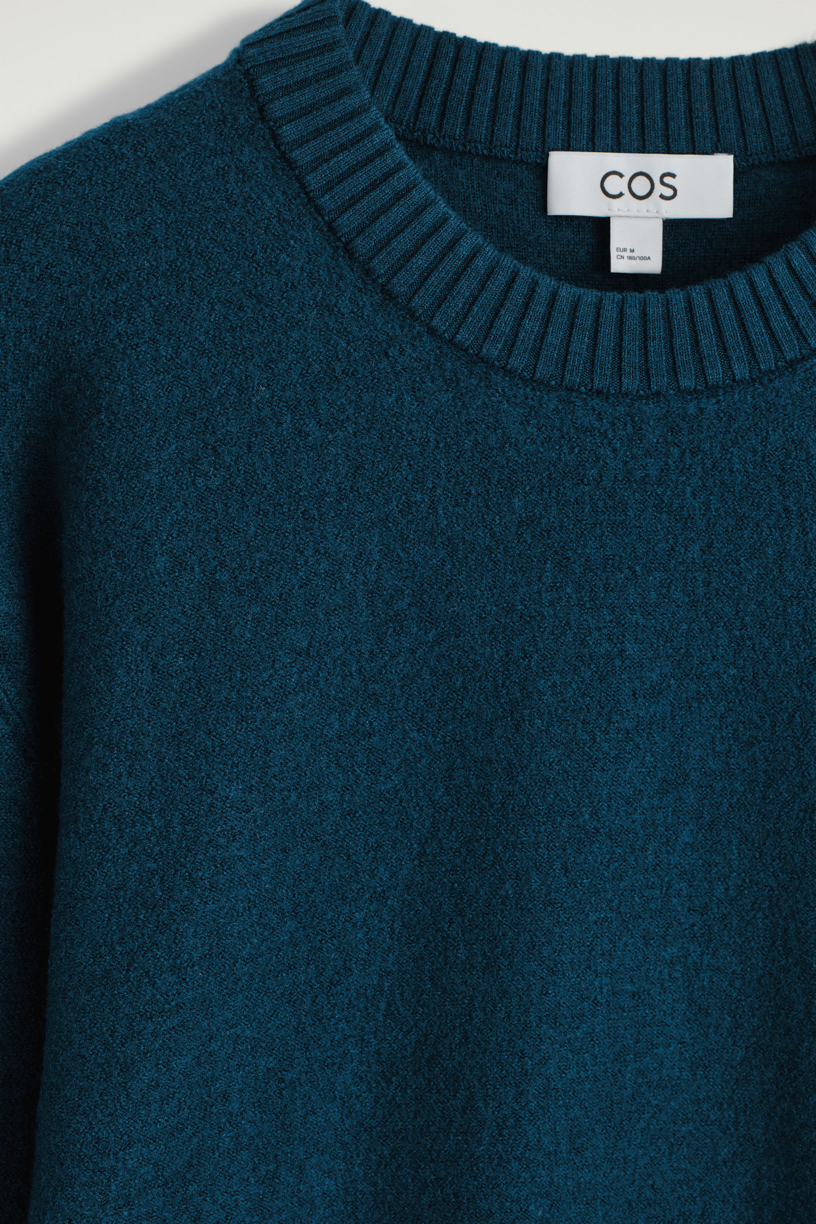 BOILED-WOOL CREW-NECK JUMPER ボイルドウールクルーネックセーター