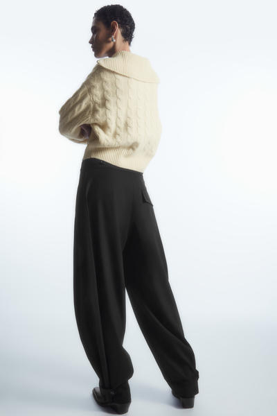 BARREL-LEG UTILITY TROUSERS バレルレッグユーティリティパンツ