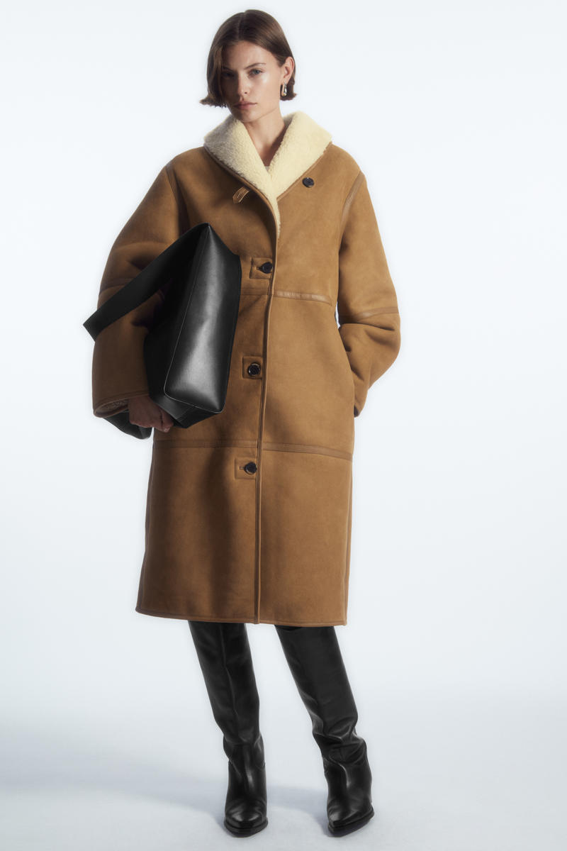 OVERSIZED REVERSIBLE SHEARLING COAT オーバーサイズ リバーシブル