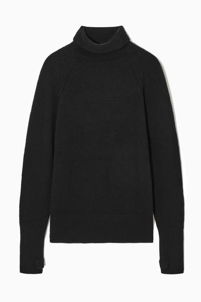 PURE CASHMERE TURTLENECK JUMPER ピュアカシミヤタートルネック