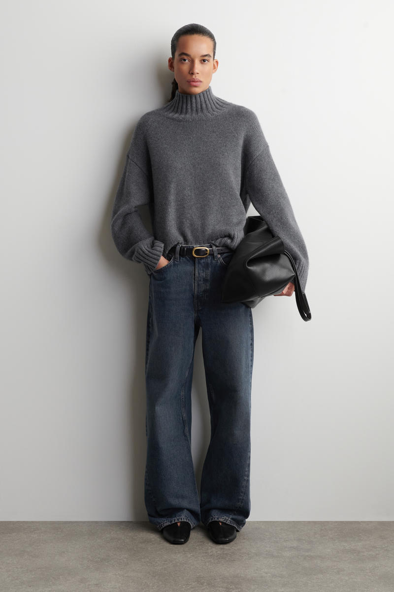 COS FACADE JEANS - ストレート