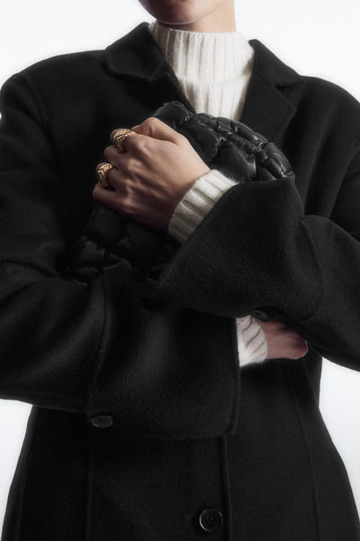 TAILORED DOUBLE-FACED WOOL COAT テーラードダブルフェイスウール