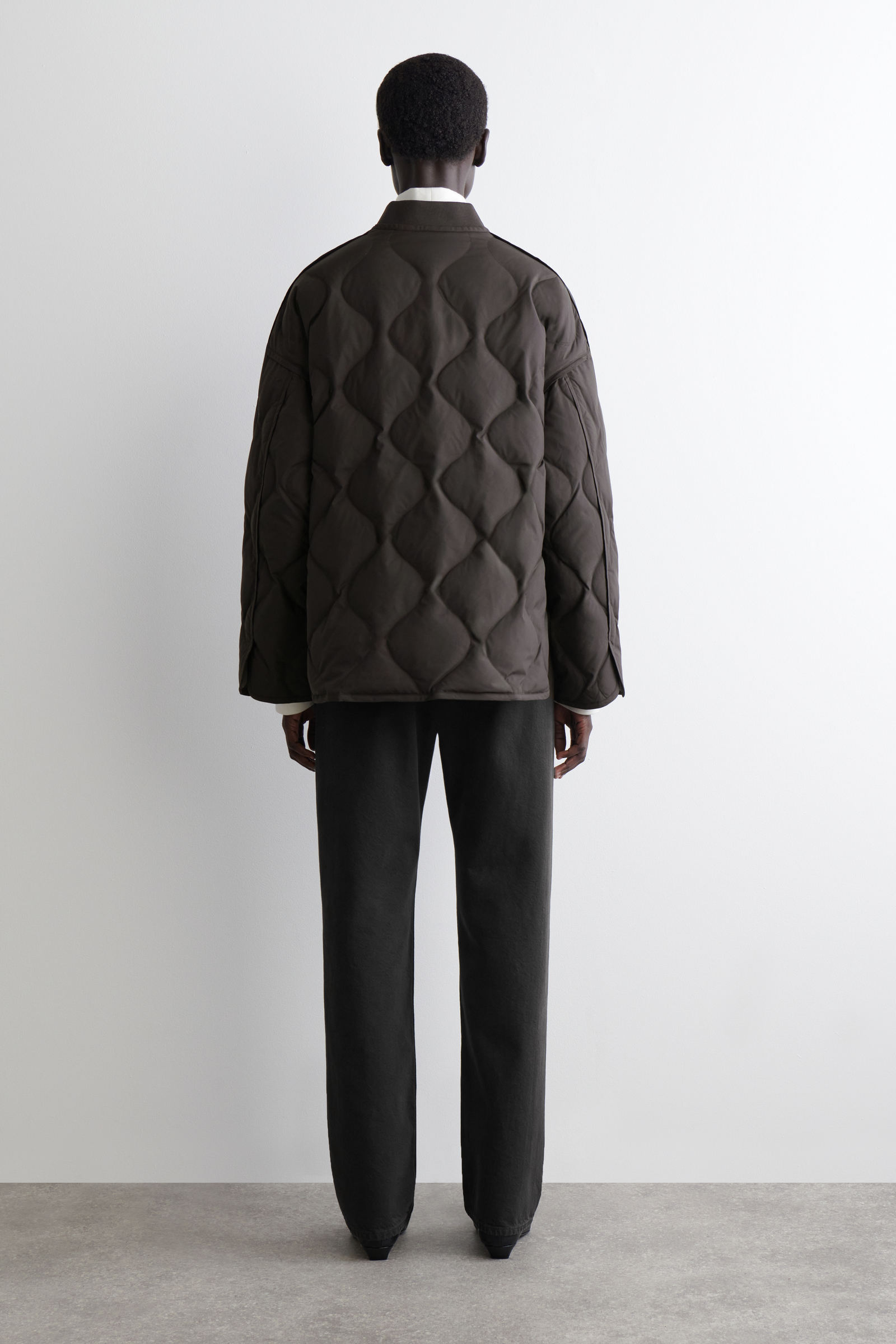 OVERSIZED QUILTED LINER JACKET オーバーサイズキルトライナー